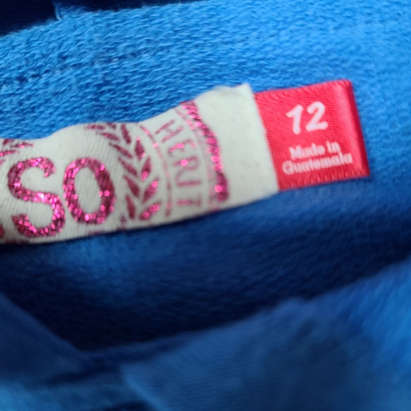 Girls 10/12 Hoodie and Velour Pants Bundle - Picture 4 of 12